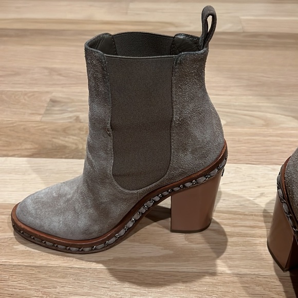 Authentic Chanel size 36.5 suede booties - Picture 12 of 12